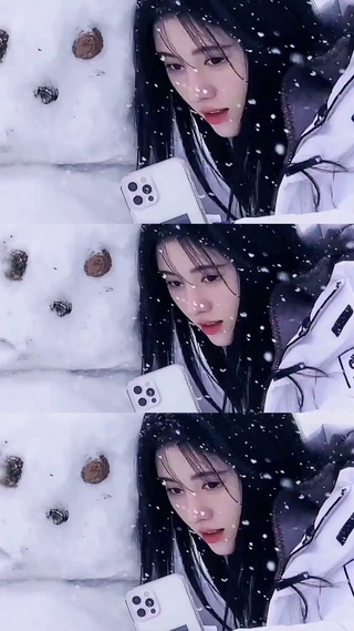 鞠婧祎 前面发的视频壁纸，有点问题修改了一点