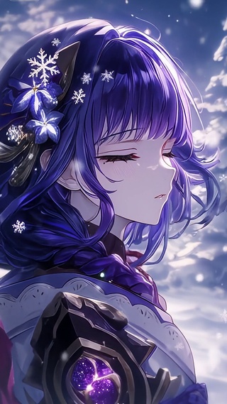 雷电将军丨漫天飞雪丨