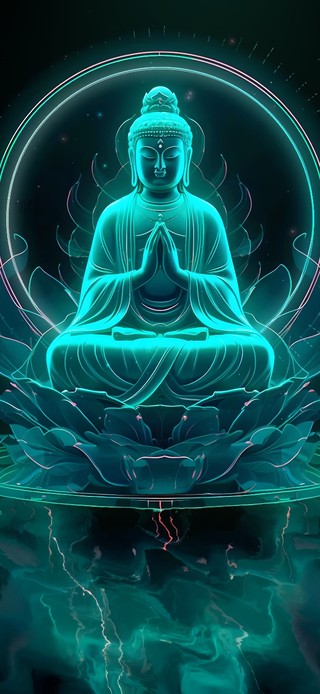 4K 风水玄学 桌面开光玉佛