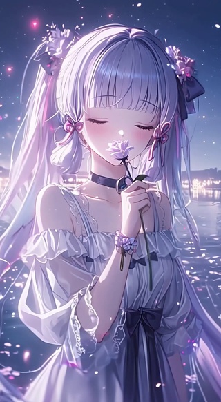 神里绫华丨星湖花韵丨