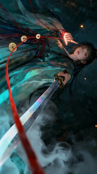 红绳剑姬的雾隐秘章唯美古风剑语