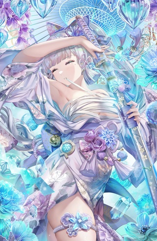 【原神】神里绫华 白鹭舒翼