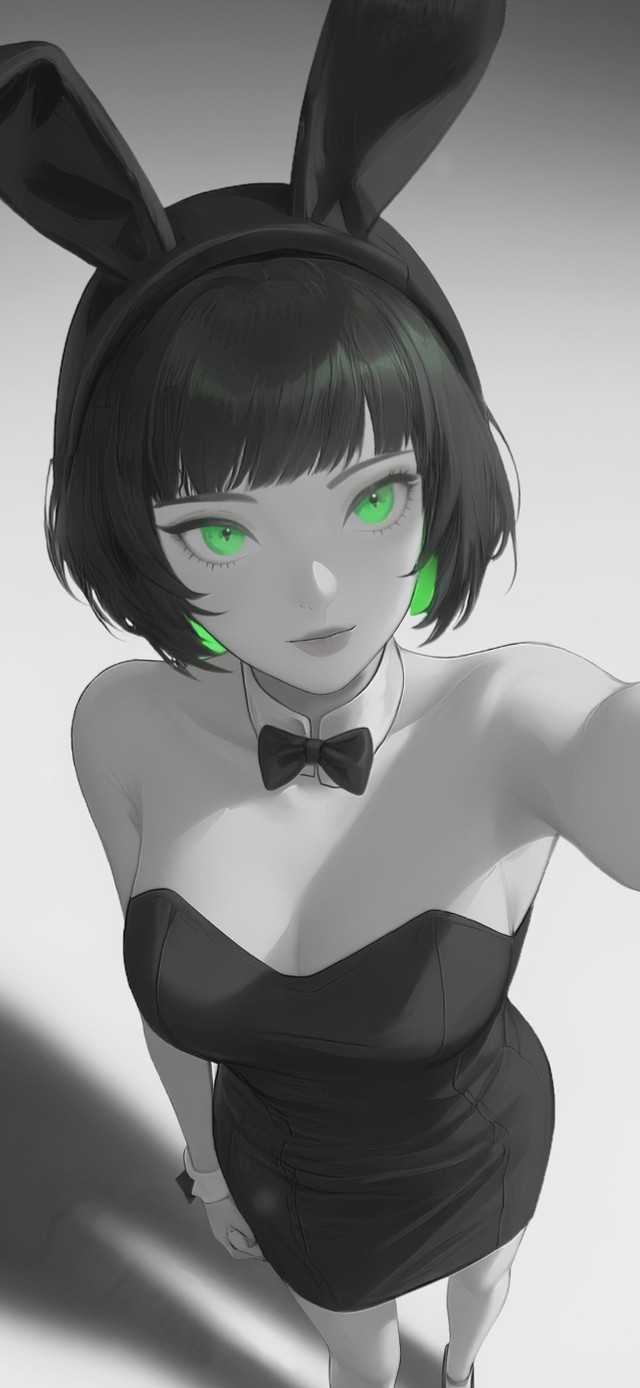 black-兔耳女孩