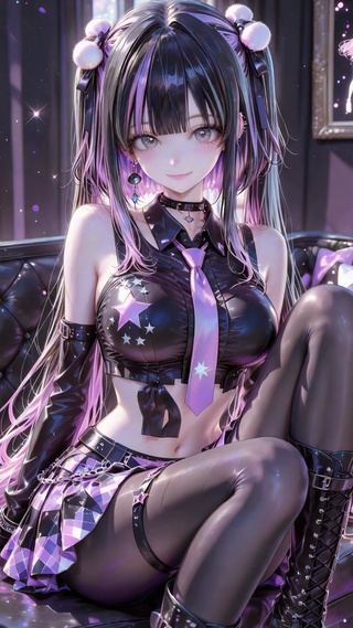 二次元萝莉女孩