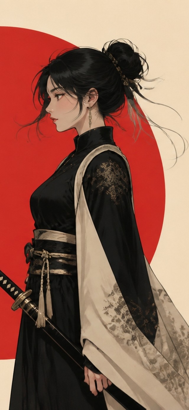 简约女武士