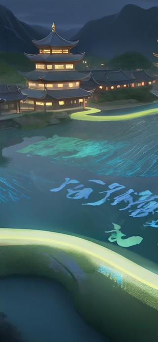 夜色古城客栈