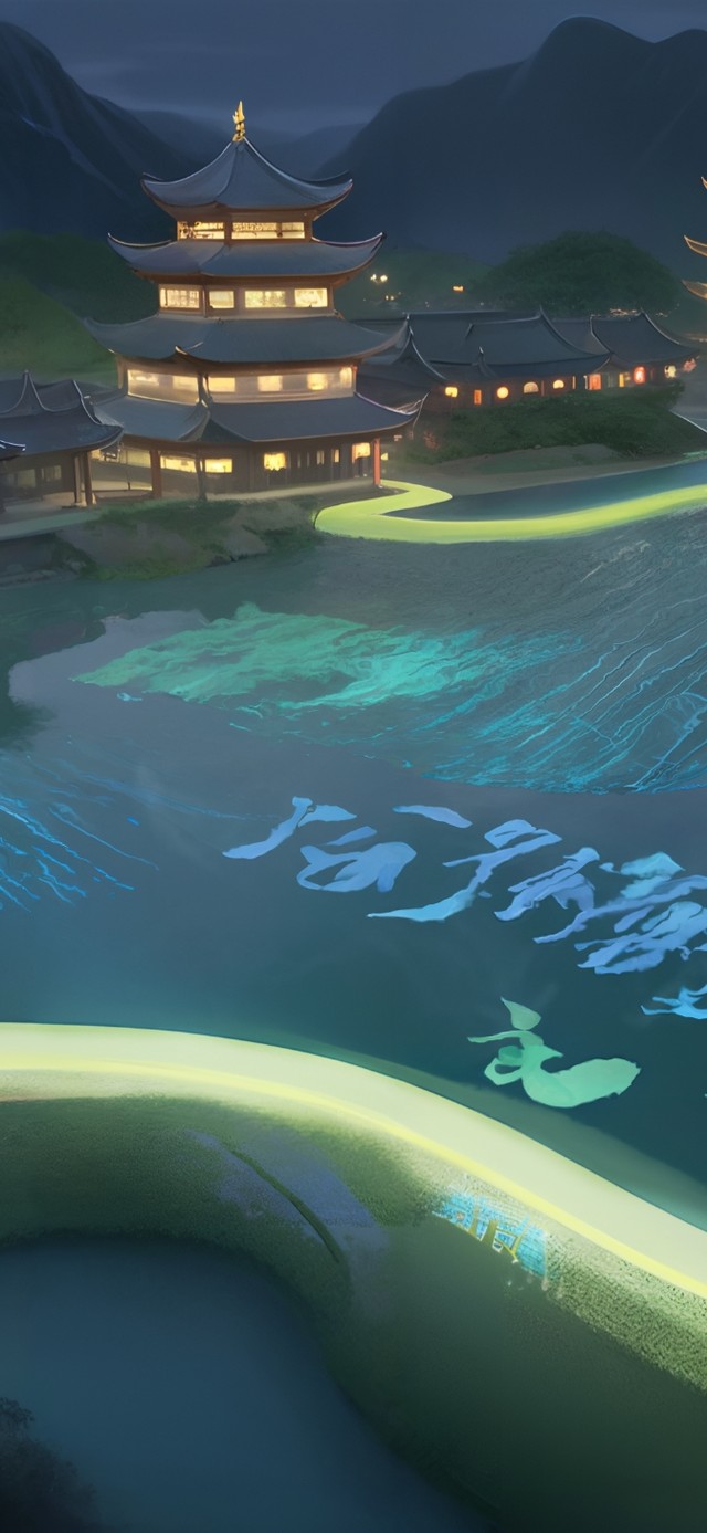 夜色古城客栈