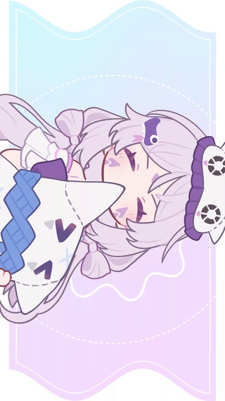 茜特菈莉咬枕头