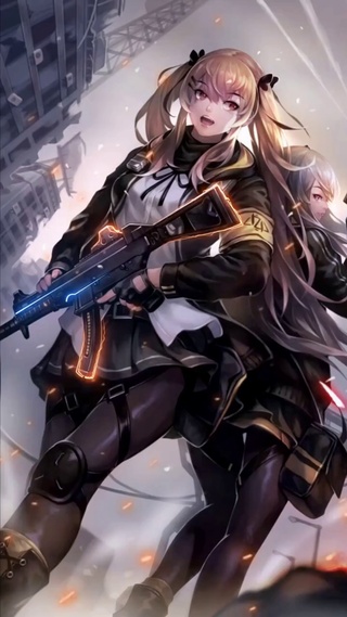 少女前线机枪女战士