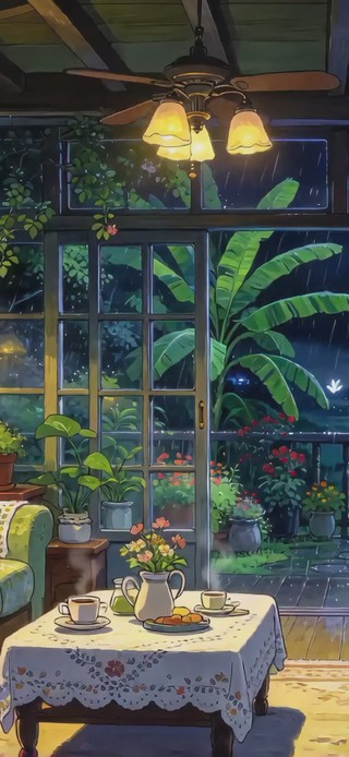 深夜小屋