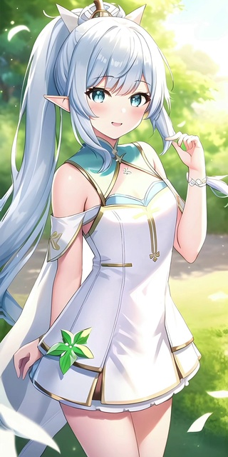 笑眯眯的纳西妲