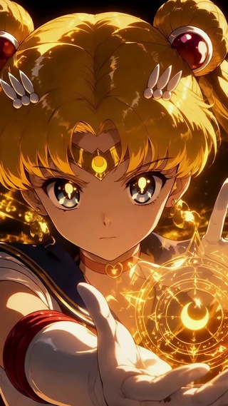 闪耀金色美少女战士