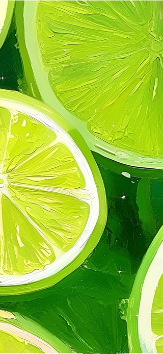 油画青柠