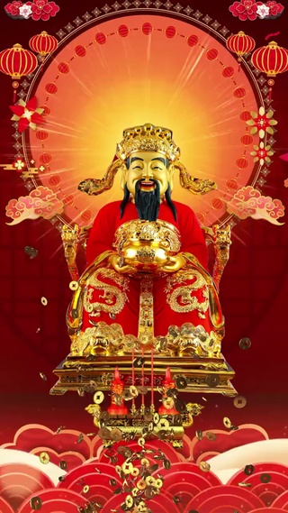 财神驾到，接财神！