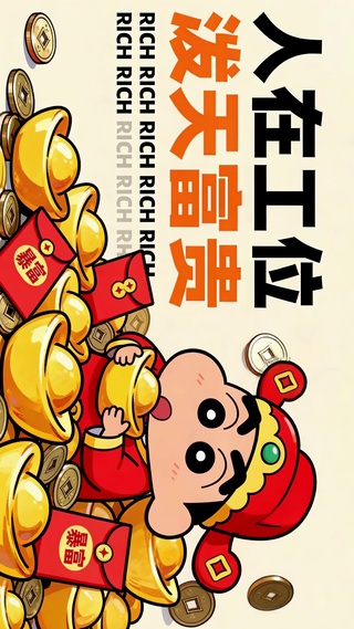 人在工位泼天富贵