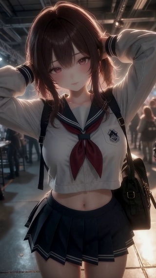 校园制服女孩