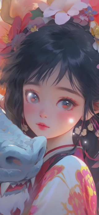 花与龙