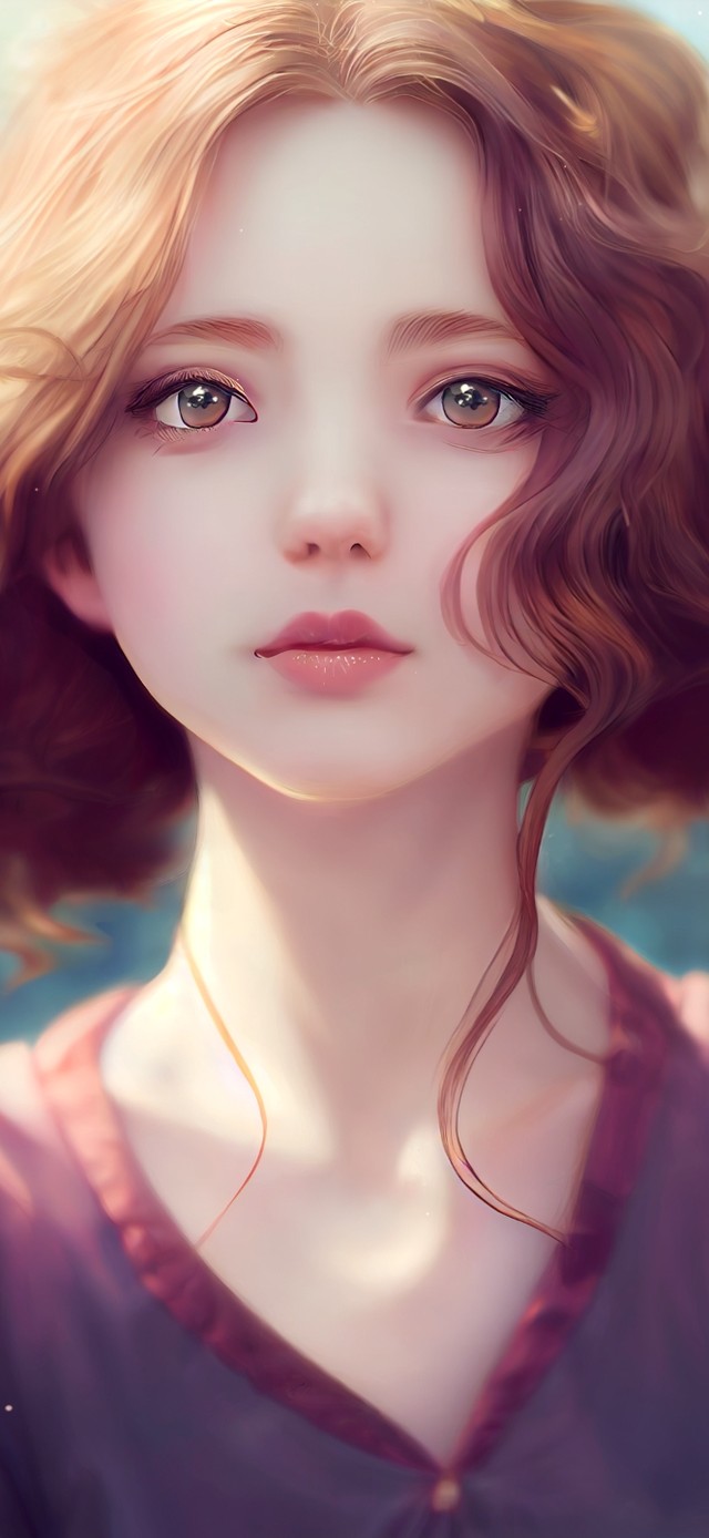 AI绘画-沐春风的女孩