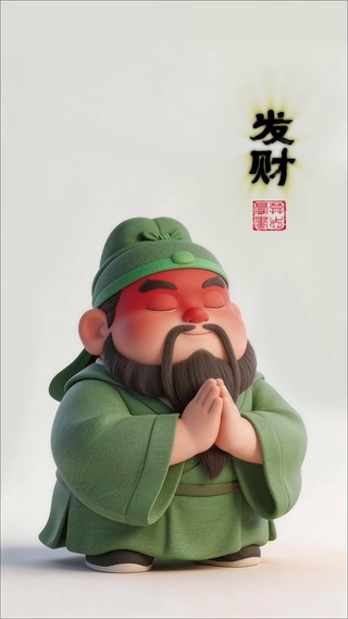 许愿关二爷