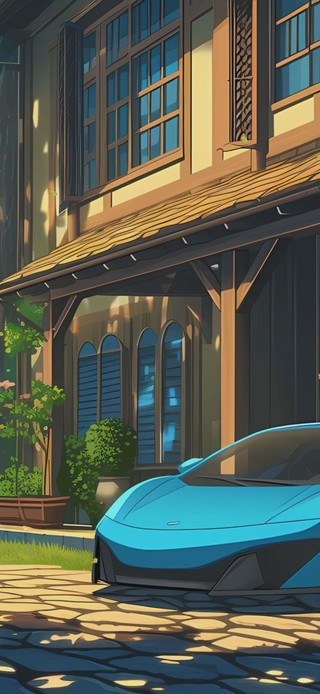 护眼绿景