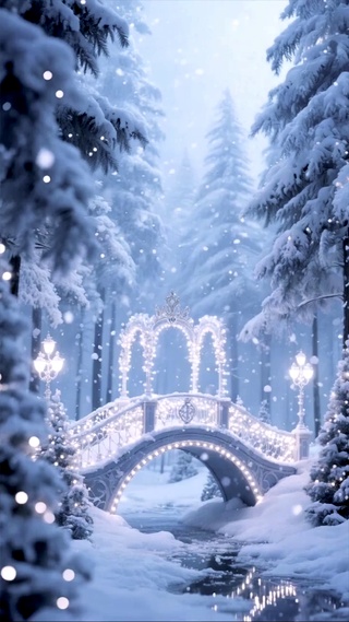 唯美雪景
