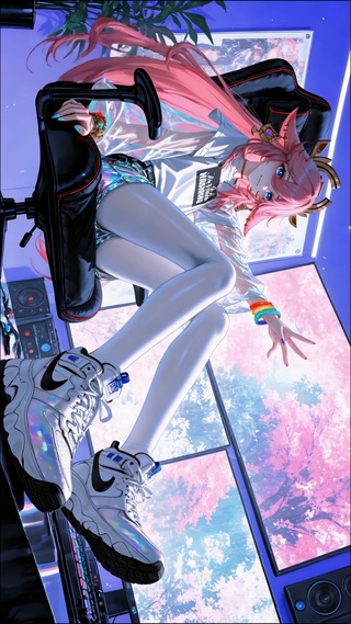 潮酷电竞少女八重神子