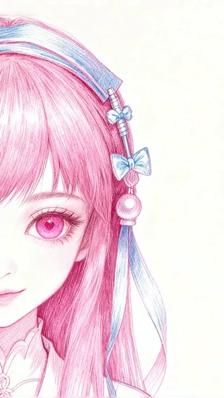 双生彩绘 西施