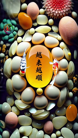 越来越顺 好运锦鲤