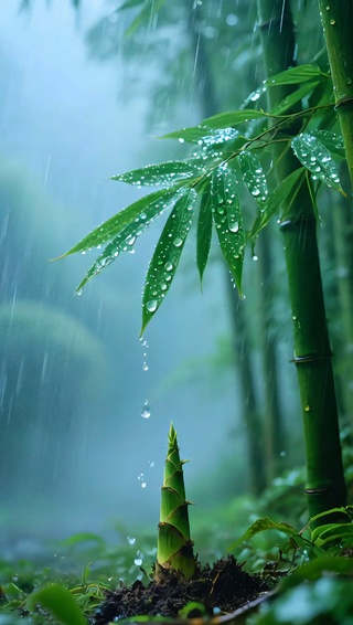 竹林雨