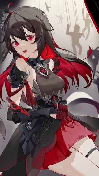 长发黑希