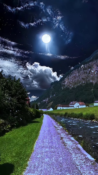 宁静的夜晚