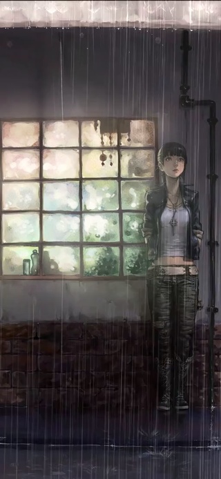 雨中等待~（带真实时间、日历）