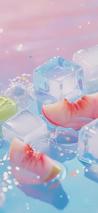 夏日冰爽水果