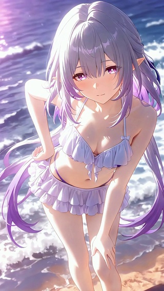 遐蝶丨夏日海滩丨
