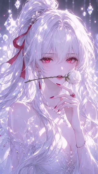 霜发花语·绯雪