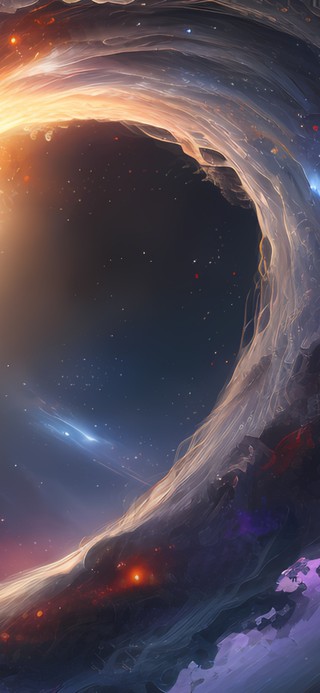 4k旋转星云