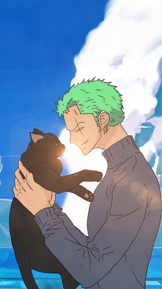 索隆和猫