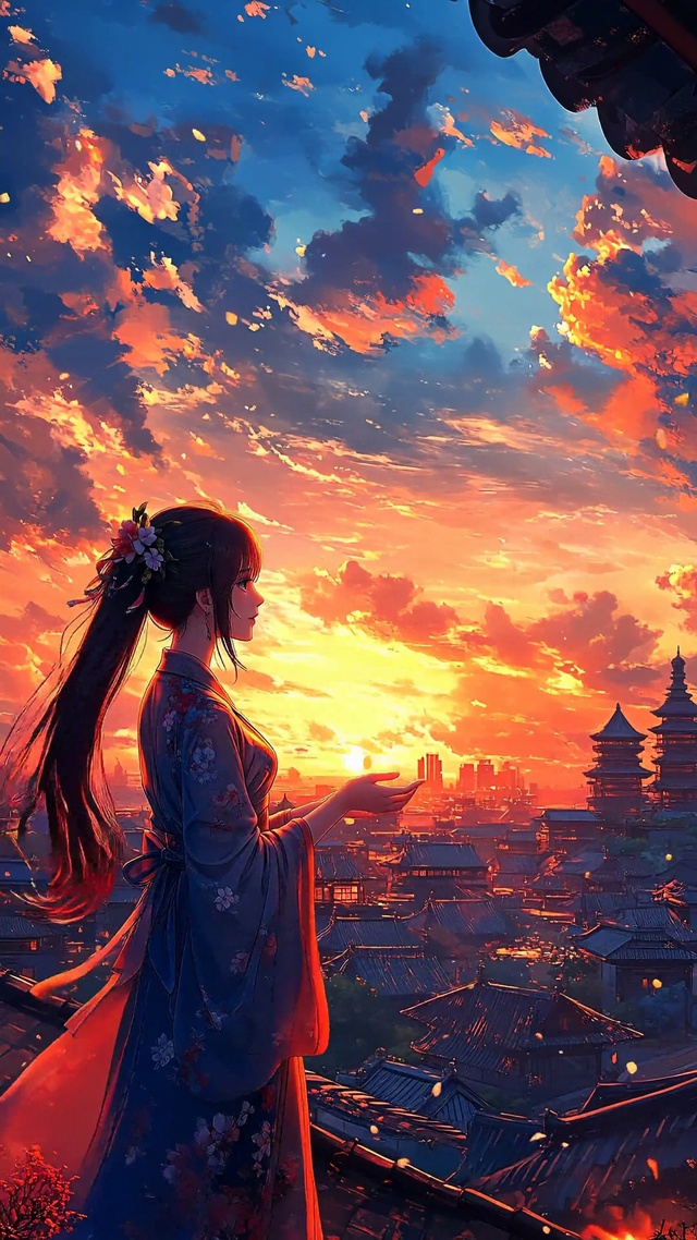 黄昏古城