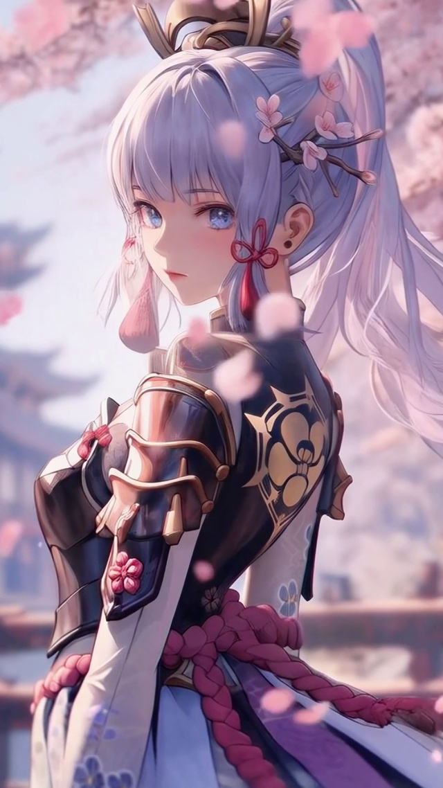 白发少女