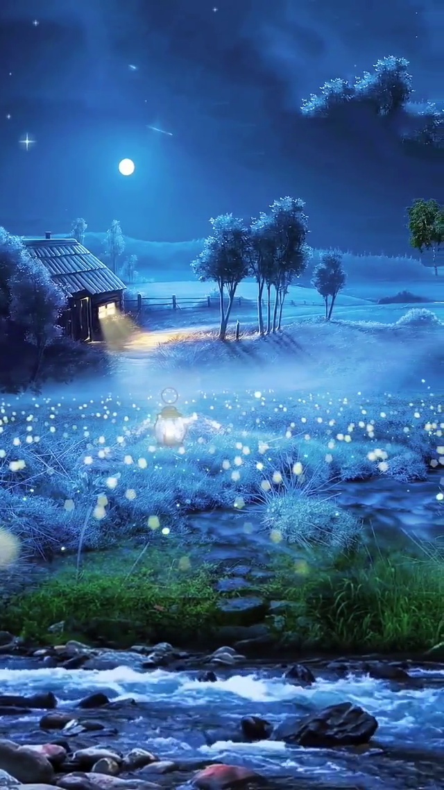 蓝色星空