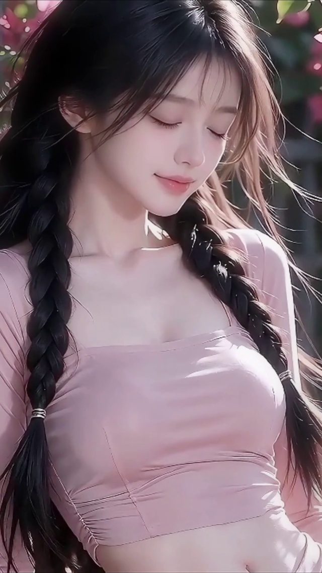 花篱下的邻家少女