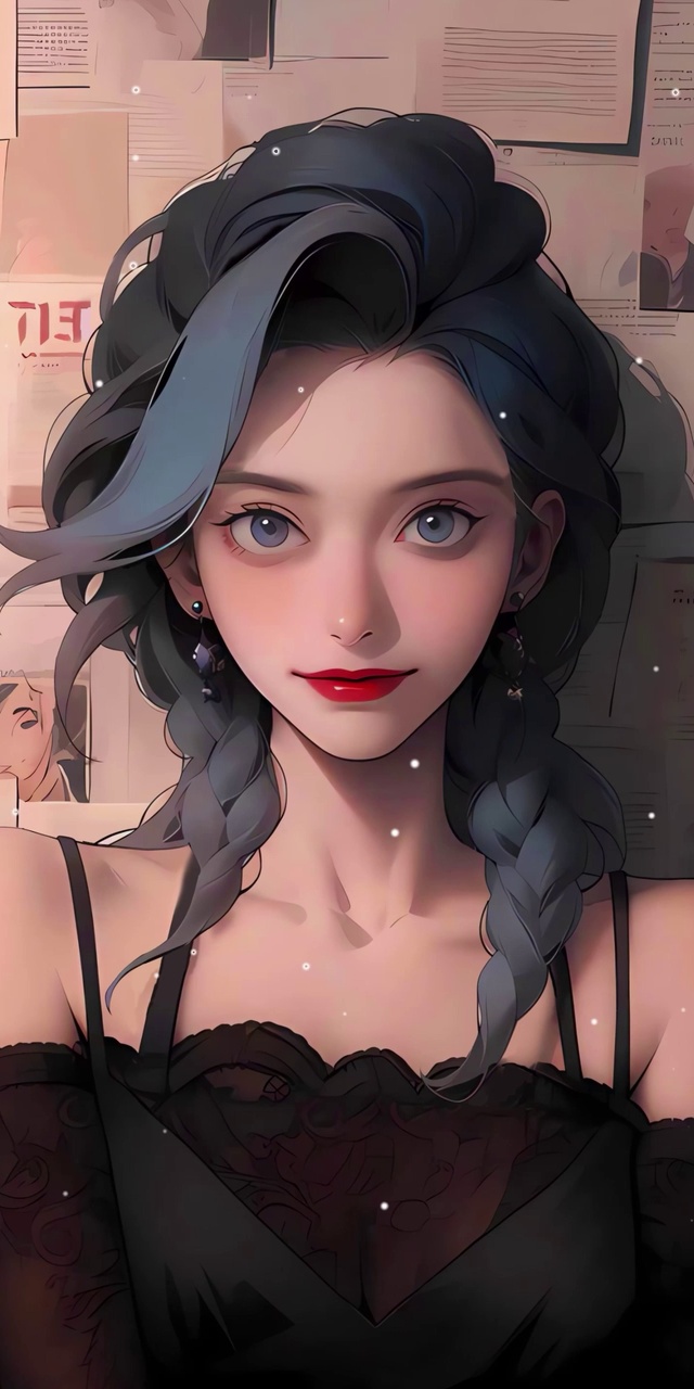 金克斯—白发风格