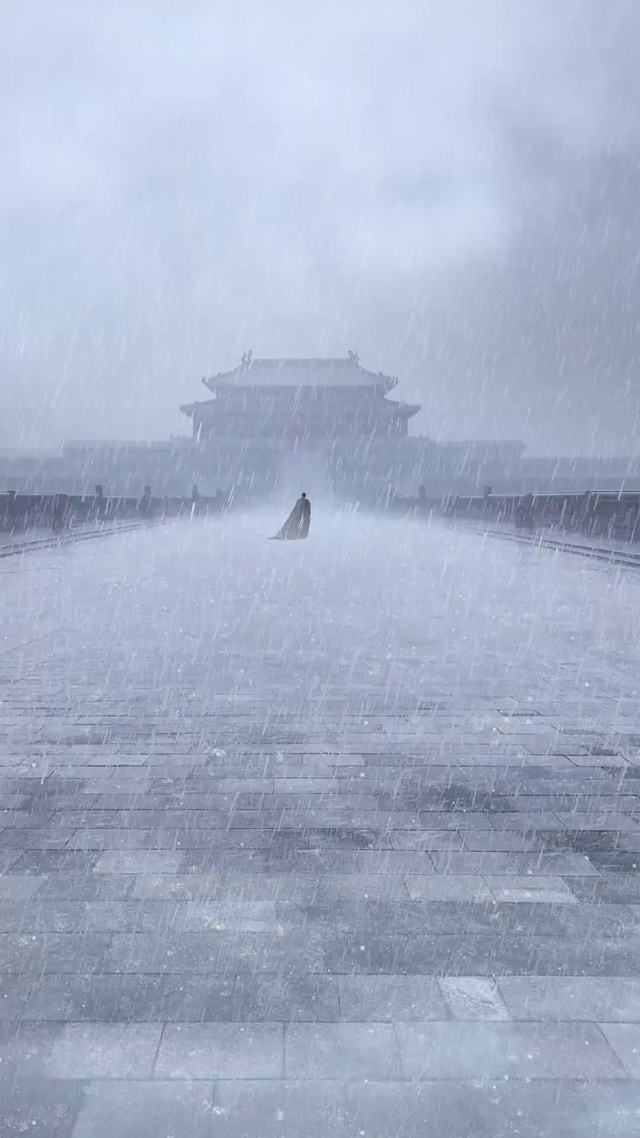 孤独雨景
