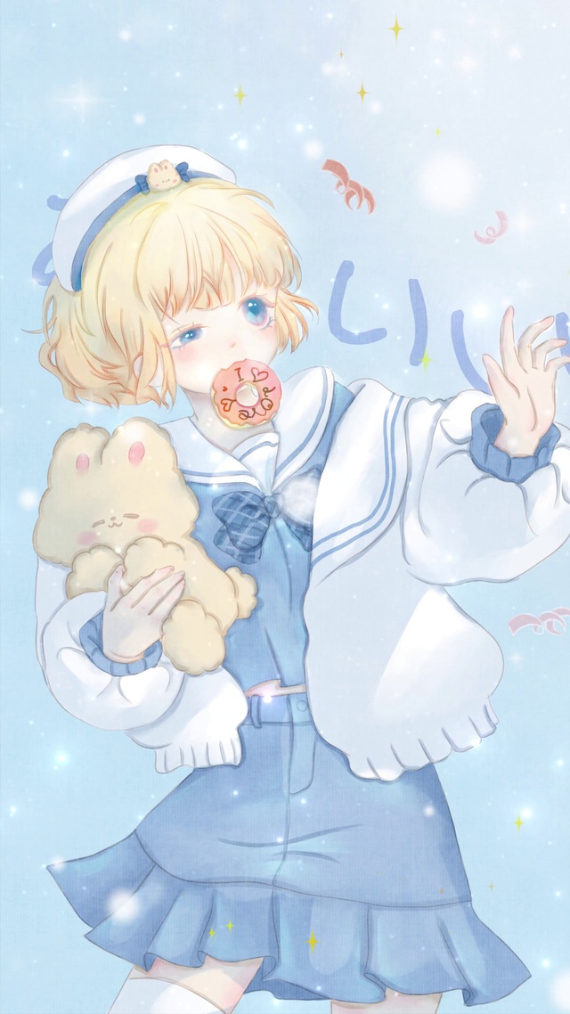 甜甜圈美少女