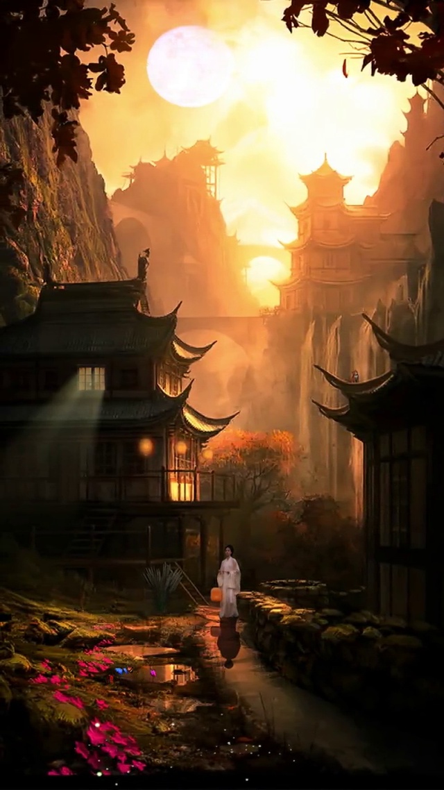 夕阳美景