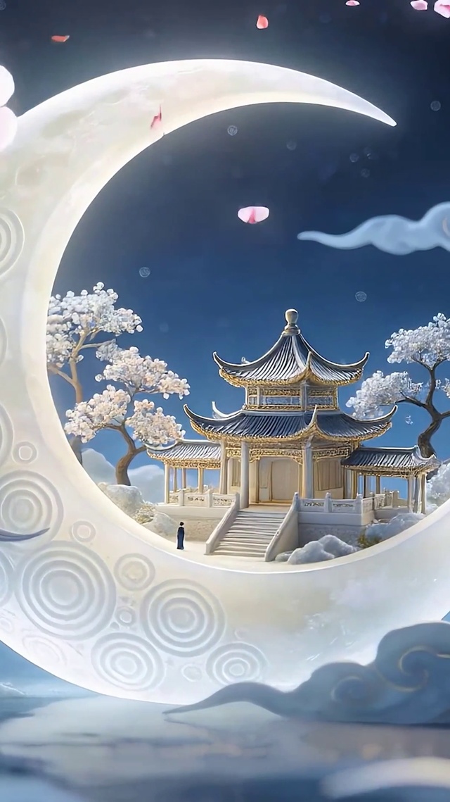 古风夜景