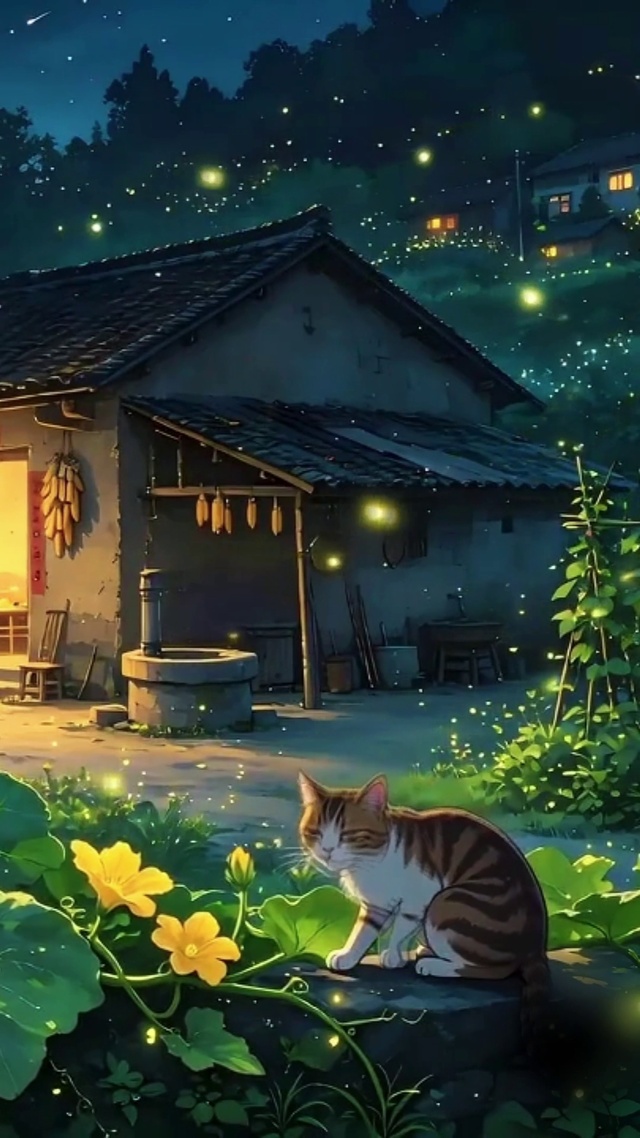 瓜地的夏夜晚风