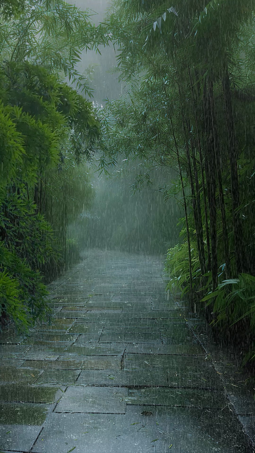 竹林细雨