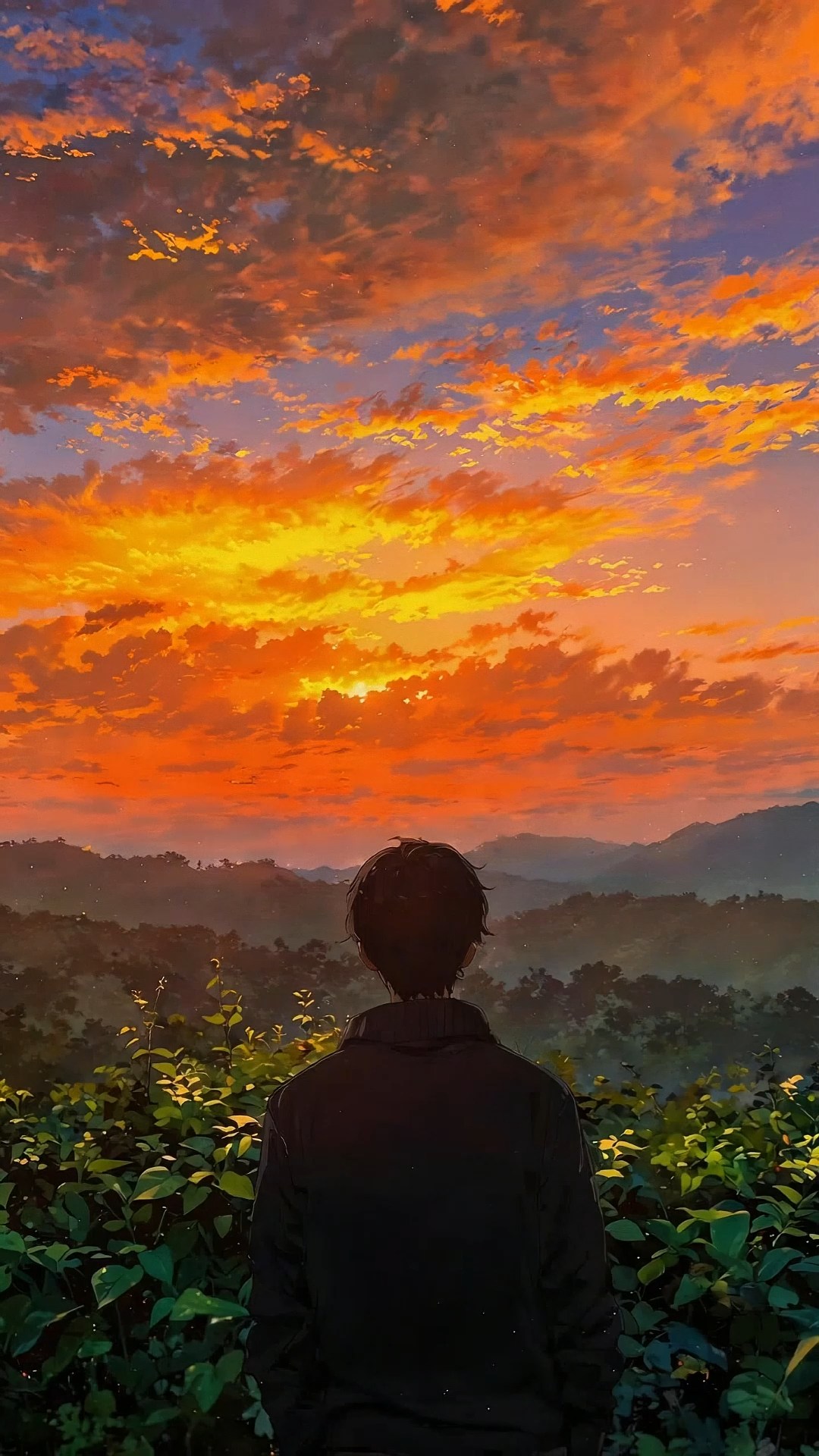 绝美晚霞