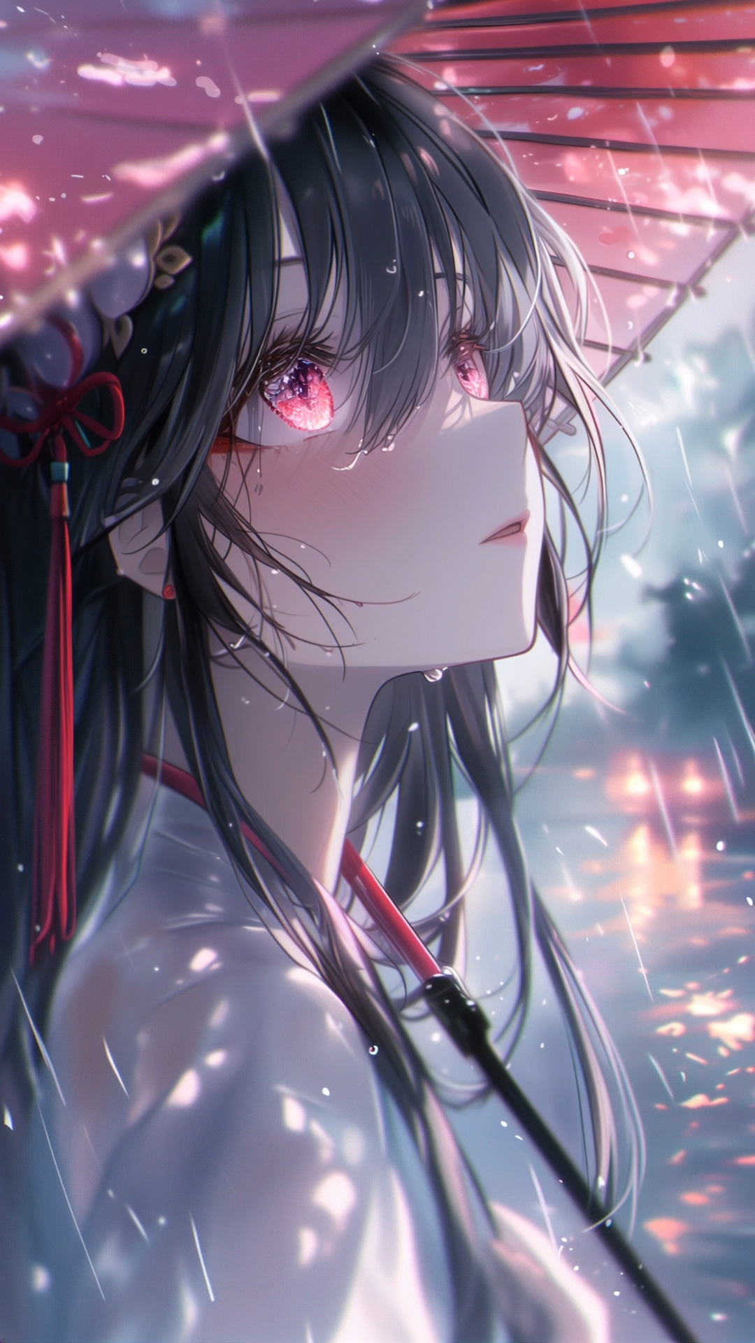 雨中胡桃/伤感唯美